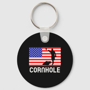 Llavero Juego de tablero de Cornhole Hombres Mujeres Bande