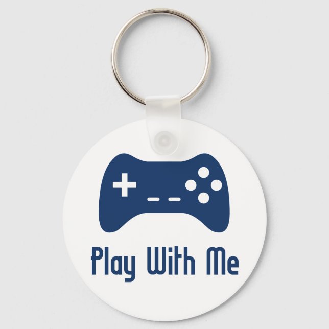 Llavero Juego de video conmigo (Anverso)