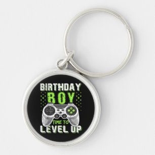 Llavero Juego de video Level Up Birday Boy