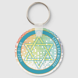 Llavero Juego de video Rainbow Gamer Bar Mitzvah