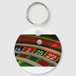 Llavero Juego del casino de Rulet de la ruleta