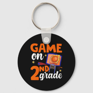 Llavero Juego En 2º Grado De Baloncesto De Vuelta A La Esc