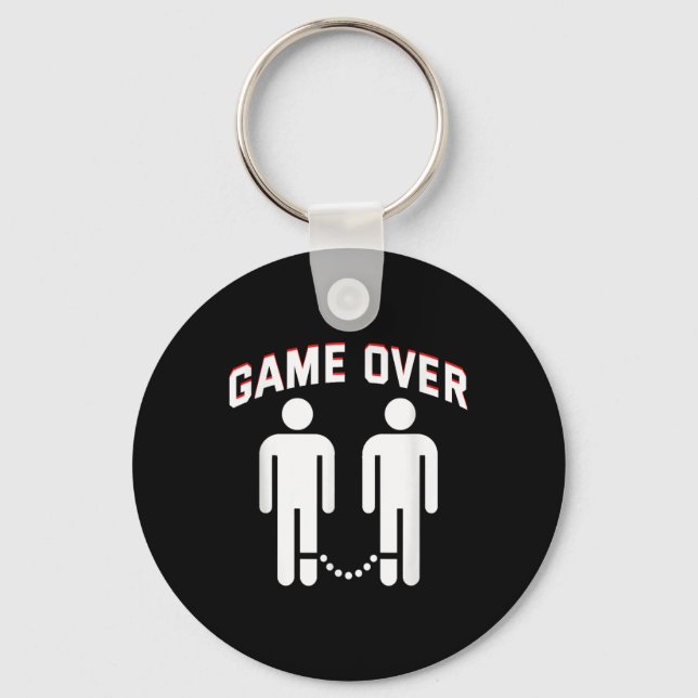 Llavero Juego matrimonial sobre el compromiso de propuesta (Anverso)