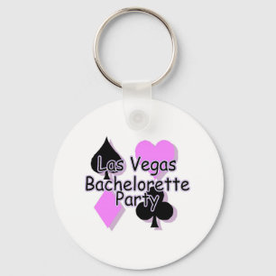 Llavero Juegos de la tarjeta del fiesta de Las Vegas