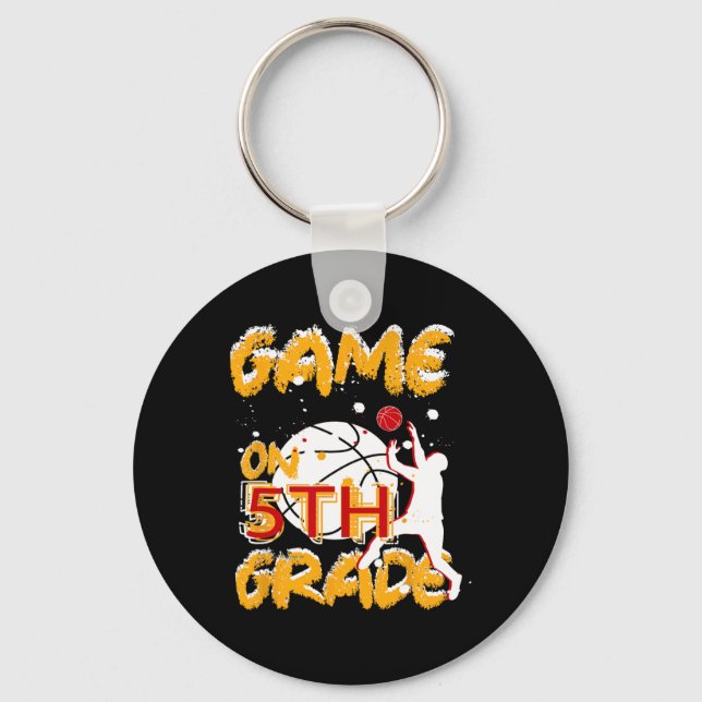 Llavero Juegos Divertidos En Baloncesto De Quinto Grado Pr (Anverso)