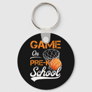 Llavero Juegos Divertidos En El Básquetbol Prek Primer Día