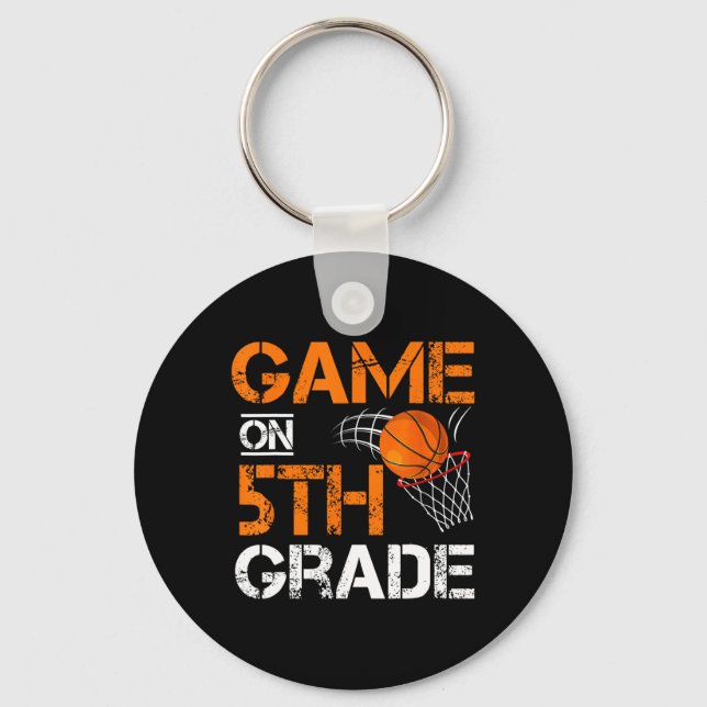 Llavero Juegos Divertidos En Quinto Grado Bysketbyll Prime (Anverso)