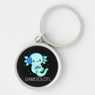 Llavero Juegos Kawaii Ajolote Jugador