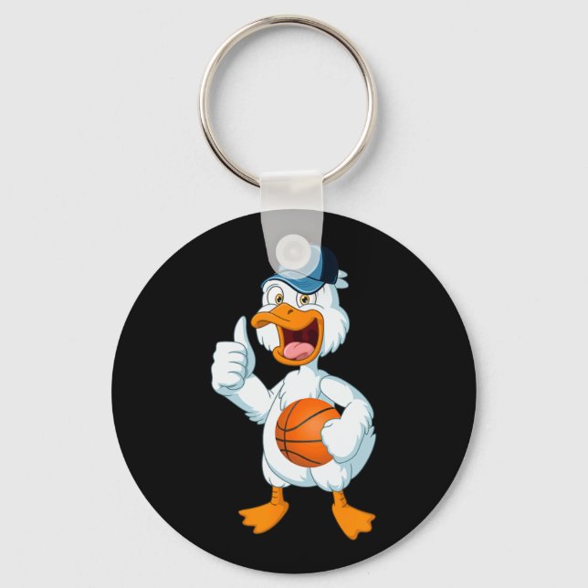 Llavero Jugador Bysketbyll de Duck (Anverso)