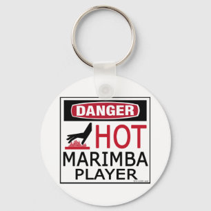Llavero Jugador caliente del Marimba