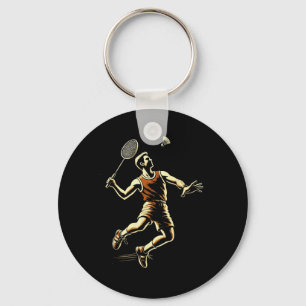 Llavero Jugador de bádminton volante