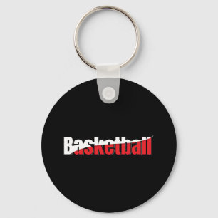Llavero Jugador de Baloncesto Abstracto Swish - Arte de Pa
