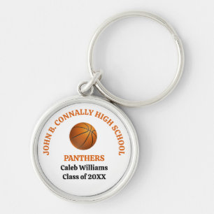 Llavero Jugador de Baloncesto de Instituto Personalizado N