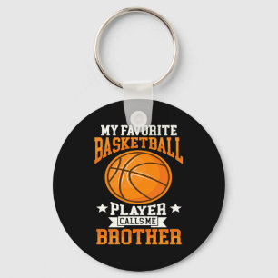 Llavero Jugador de baloncesto favorito llama hermano bas t