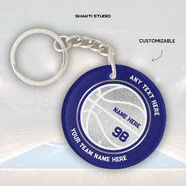 Llavero Jugador de baloncesto Regalos Deportivos Keychain 