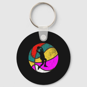 Llavero Jugador de baloncesto Vintage Retro Gigante 1