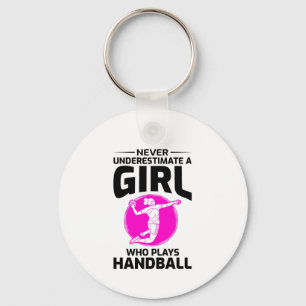 Llavero Jugador de balonmano Deporte Equipo Handballer Div