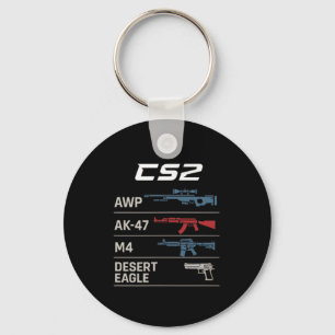 Llavero Jugador de Fps Divertido Cs En Primera Persona Jue