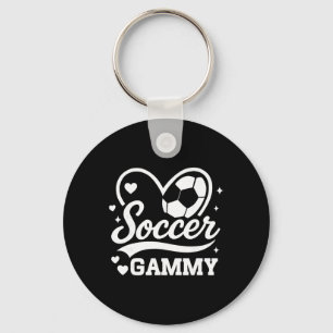 Llavero Jugador de Fútbol Corazón Gammy Amor Fútbol