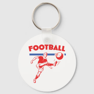 Llavero Jugador de fútbol de la década de 1950