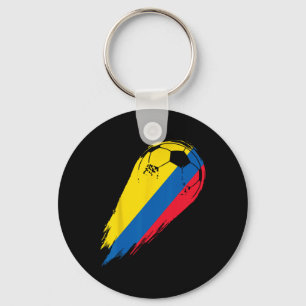 Llavero Jugador De Fútbol De Orgullo Colombia 
