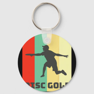 Llavero Jugador de Golf de Disco Deporte de Golf de Disco
