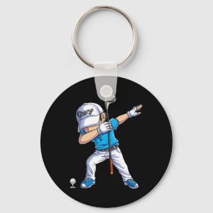 Llavero Jugador de golf haciendo Dab Golfer Golf Divertido