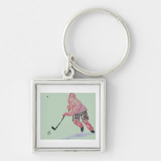 Llavero Jugador de hockey