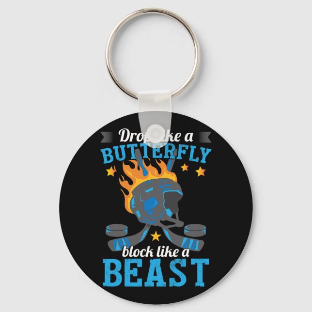 Llavero Jugador de hockey (Anverso)