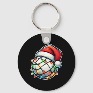Llavero Jugador de Navidades divertidos renos de voleibol