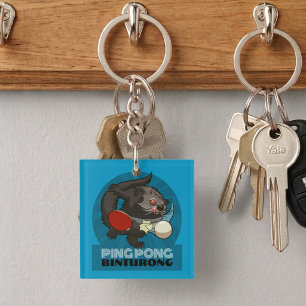 Llavero Jugador de Tenis de Mesa Ping Pong Binturong Extra