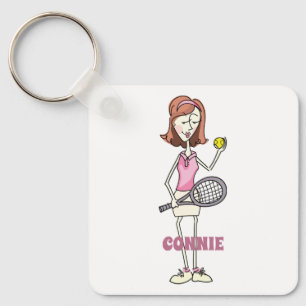 Llavero Jugador de tenis personalizado