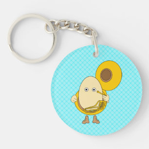 Llavero Jugador de Tuba Egghead