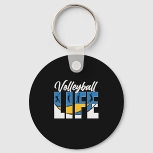 Llavero Jugador de voleibol Vida útil del voleibol