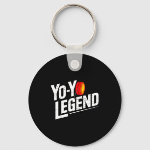 Llavero Jugador Divertido de Yoyo Leyenda Ejecutante de Yo