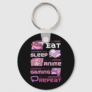 Llavero Jugador Juegos De Video Divertidos Comer Dormir An