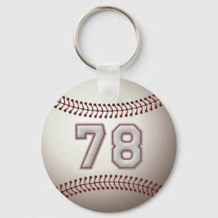 Llavero Jugador número 78 - puntadas frescas del béisbol