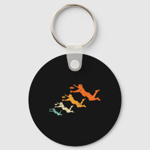 Llavero Jugador Retro Ultimate Frisbee Vintage Disc Ultima