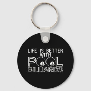 Llavero Jugadores Cueist Chalk Stick Billiards Rack Snooke
