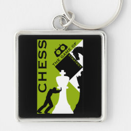 Llavero Jugadores De Ajedrez