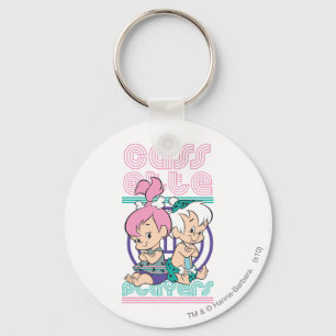 Llavero Jugadores de cassette PEBBLES™ y BAM-BAM™