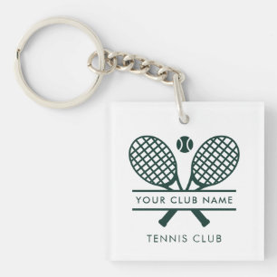 Llavero Jugadores de equipo de tenis Nombre de club de paí