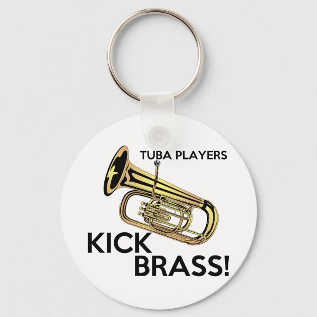 Llavero Jugadores De Tuba Kick Brass (Anverso)