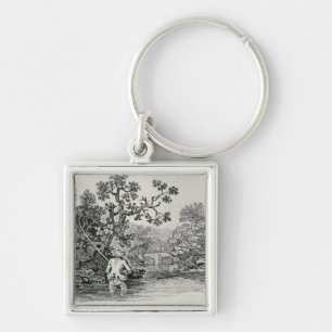 Llavero Jugar un salmón