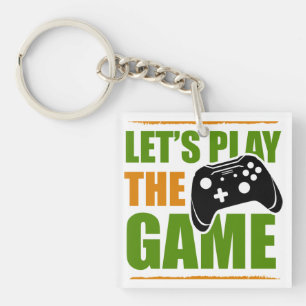 Llavero Juguemos al juego