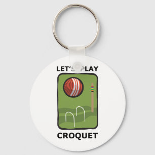 Llavero Juguemos el croquet