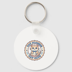 Llavero Juguete de peluche gato Diseño de camiseta de gato