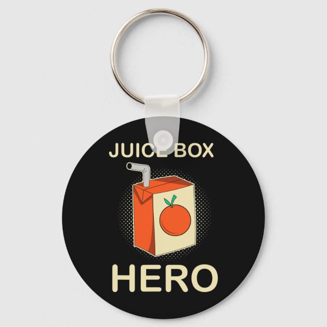 Llavero Juice Box Hero Diabetes Awareness Mes (Anverso)
