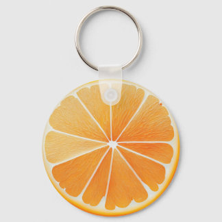 Llavero Juicy Naranja Slice Fruit Amantes