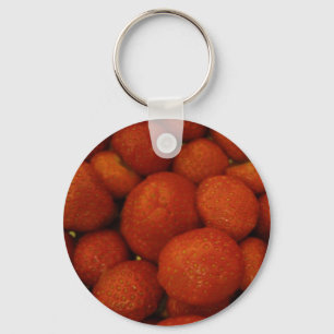 Llavero Juicy Strawberries Keychain